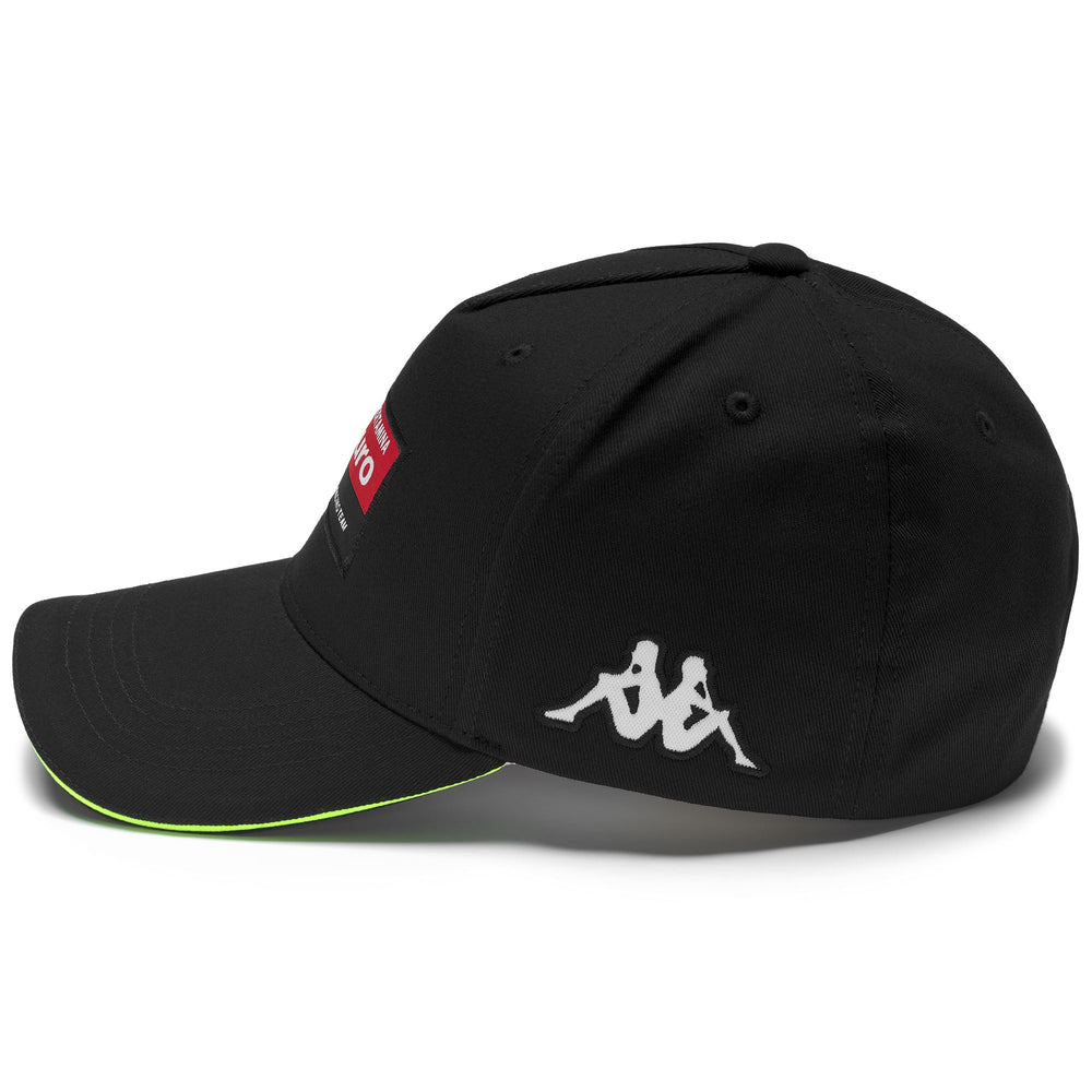 Black Men's Twill Cap for Motorcycling 02