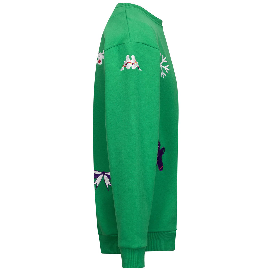 BESTNAT FIORENTINA - Fleece - Maglia - Uomo - GREEN FERN main