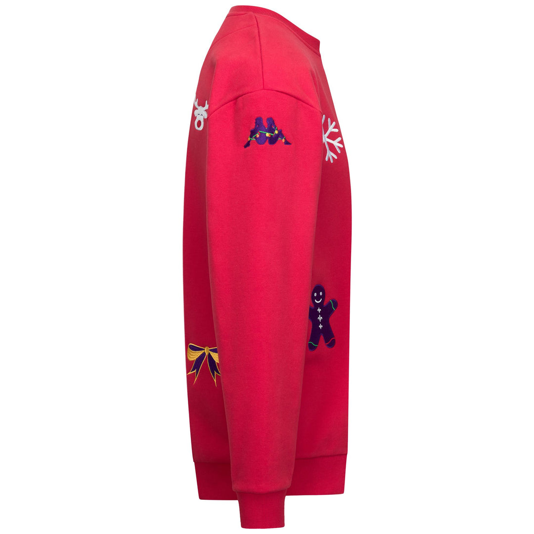 Red Men's ACF Fiorentina Football Fleece Jumper in Comfort Fit main