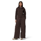 IESTER - Fleece - Hoodie Full Zip - Woman - Brown Martini