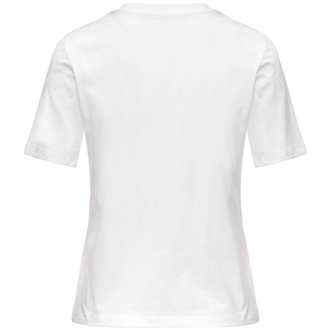 T-shirt de sport blanc pour femme, coupe classique main