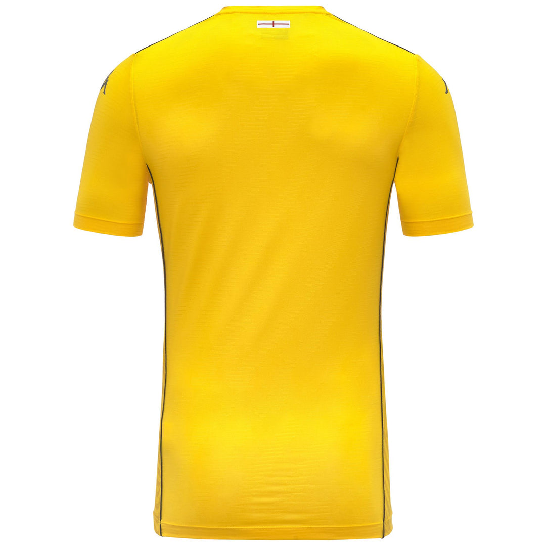 Yellow Men's Genoa Football Goalkeeper Slim Fit Shirt main