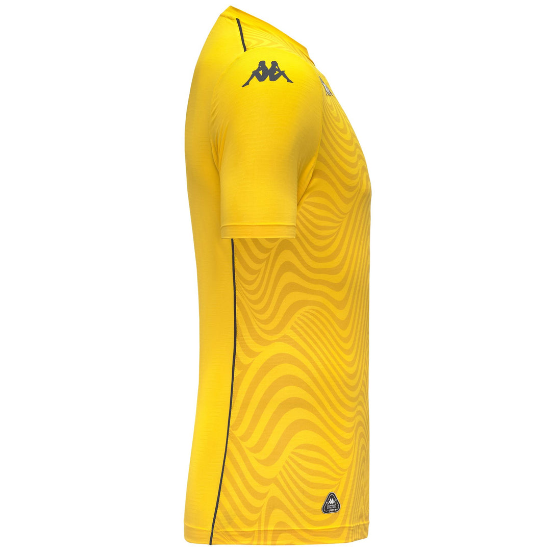 Yellow Men's Goalkeeper Active Jersey with Hydro-Way Protection main