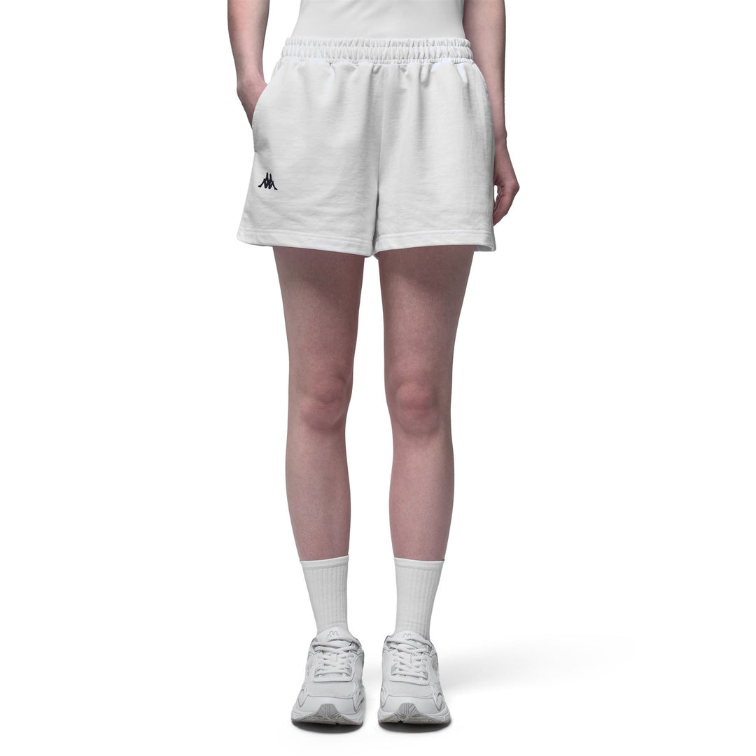 IABEJA - Shorts - Sport Shorts - Woman - White-White 01
