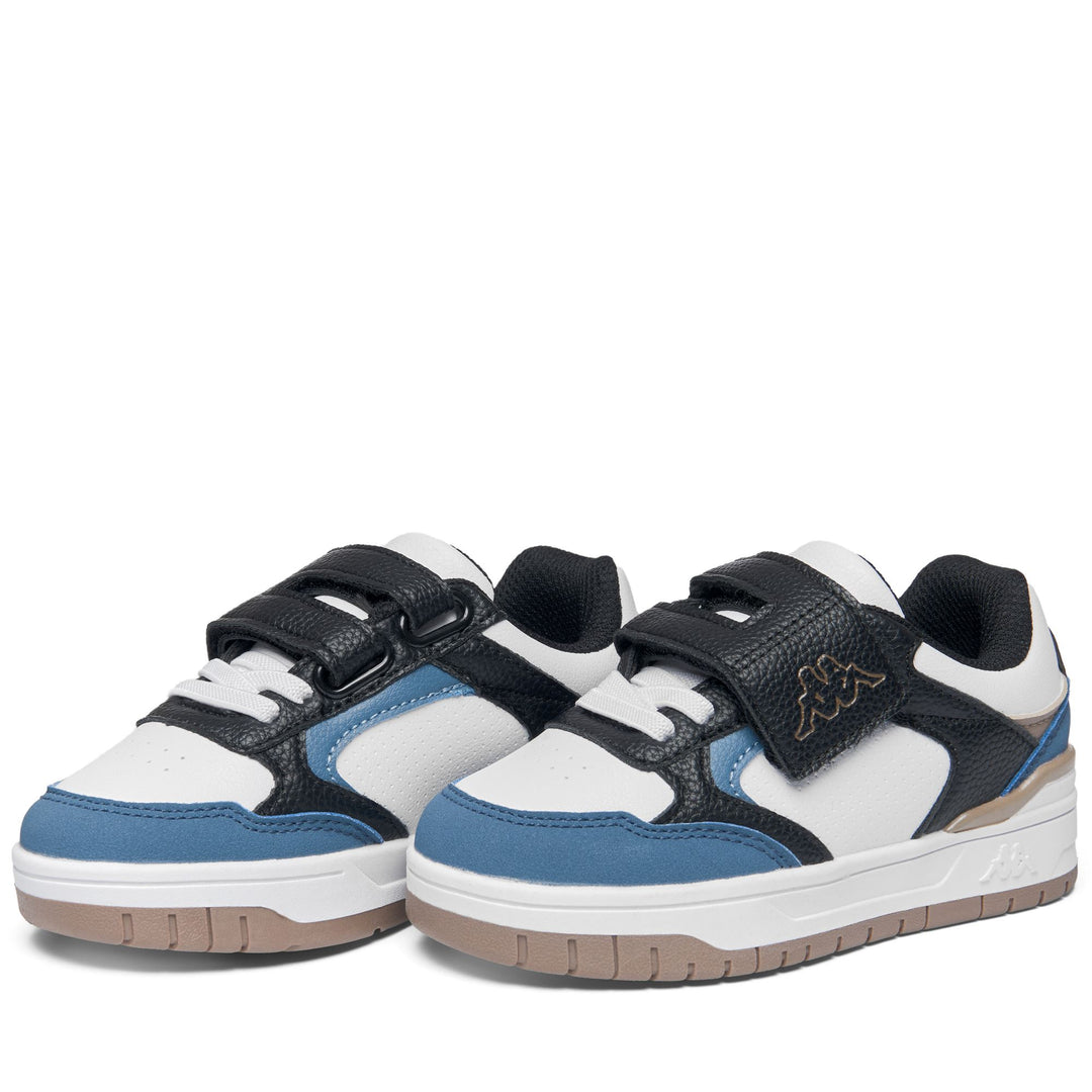 LOGO  MANIS 2.0 EV KID - Sneakers - Low Cut - Kid unisex - WHITE-BLACK-BLUE COPEN main