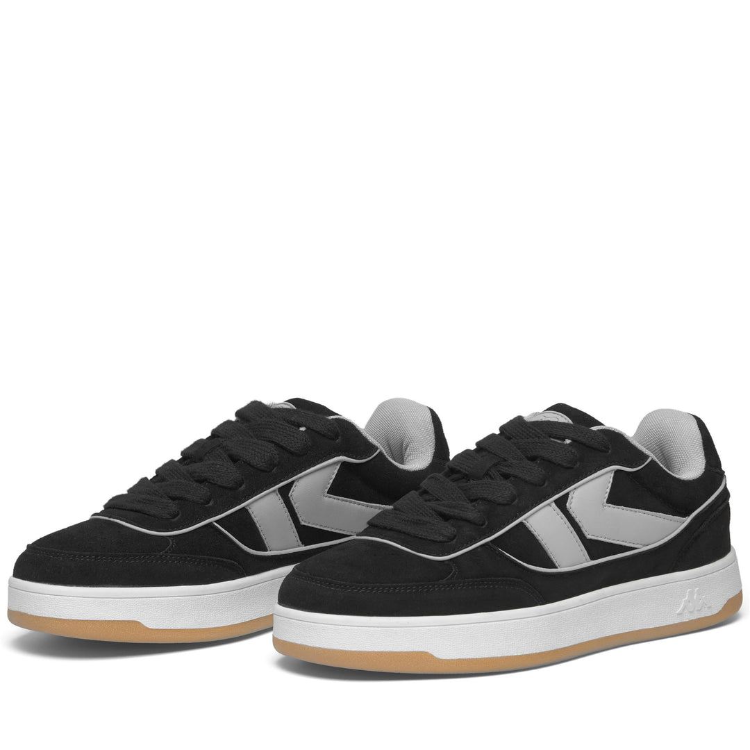 LOGO OLLIE - Sneakers - Low Cut - Unisex - Black-Grey Lt Lead 01