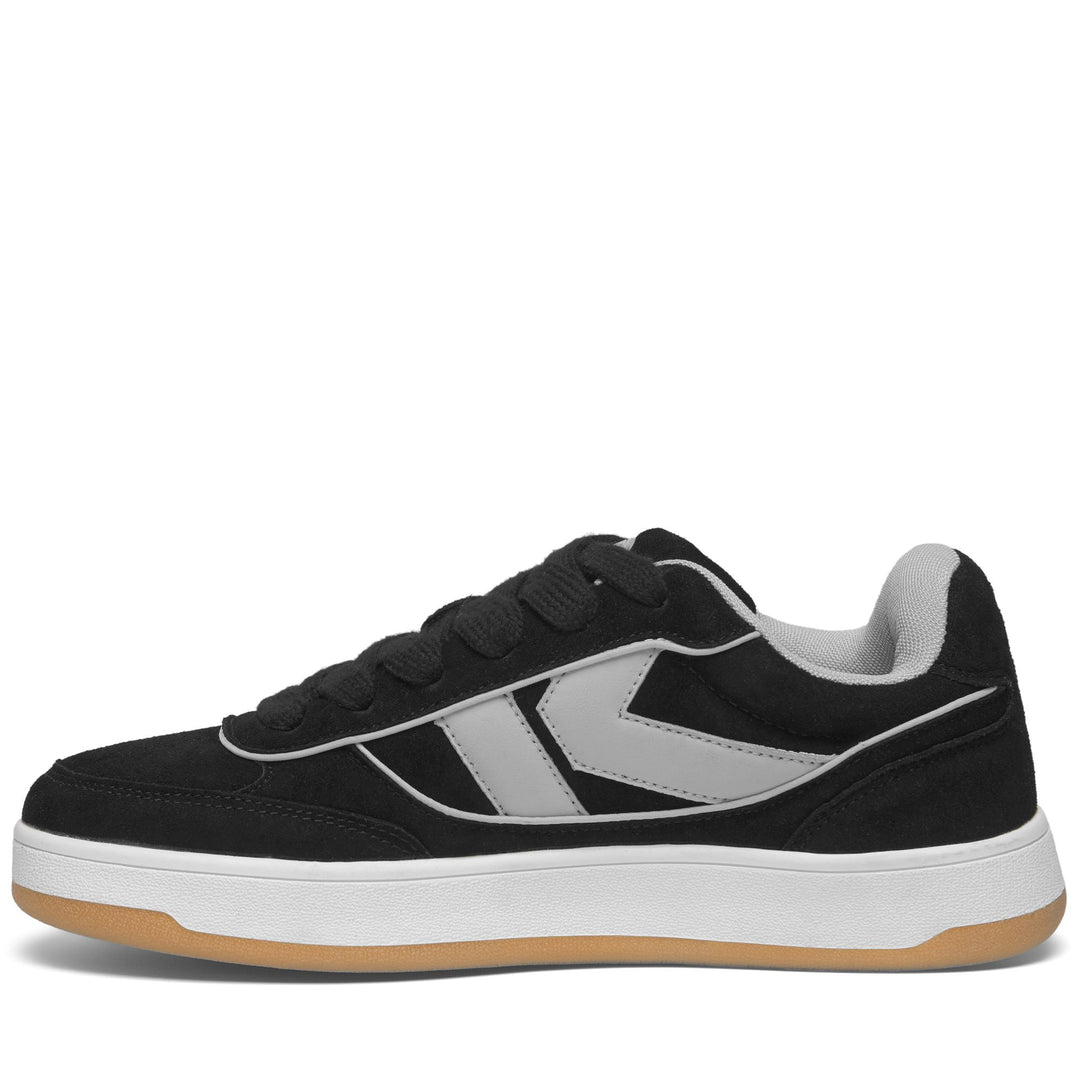 LOGO OLLIE - Sneakers - Scollatura Bassa - Unisex - Black-Grey Lt Lead main