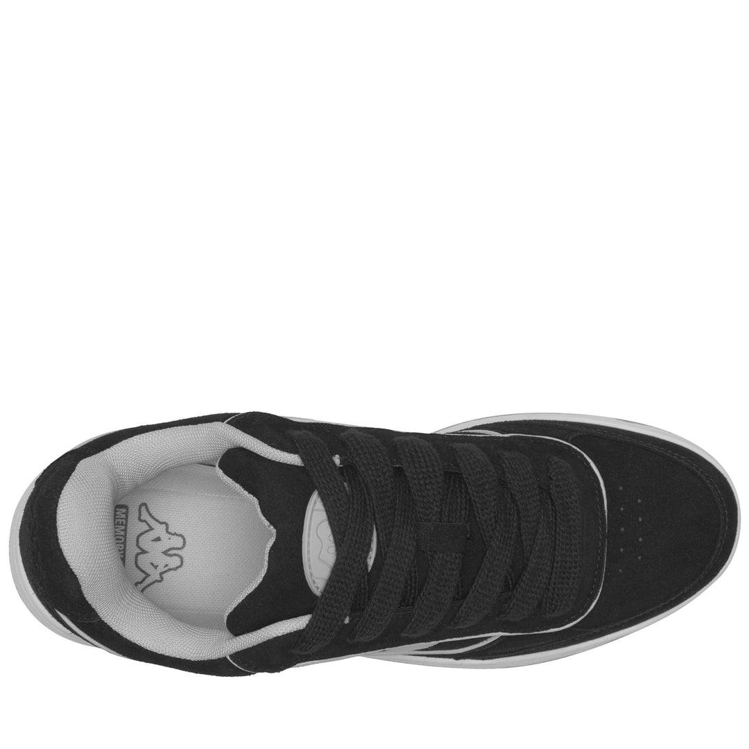 LOGO OLLIE - Sneakers - Scollatura Bassa - Unisex - Black-Grey Lt Lead main
