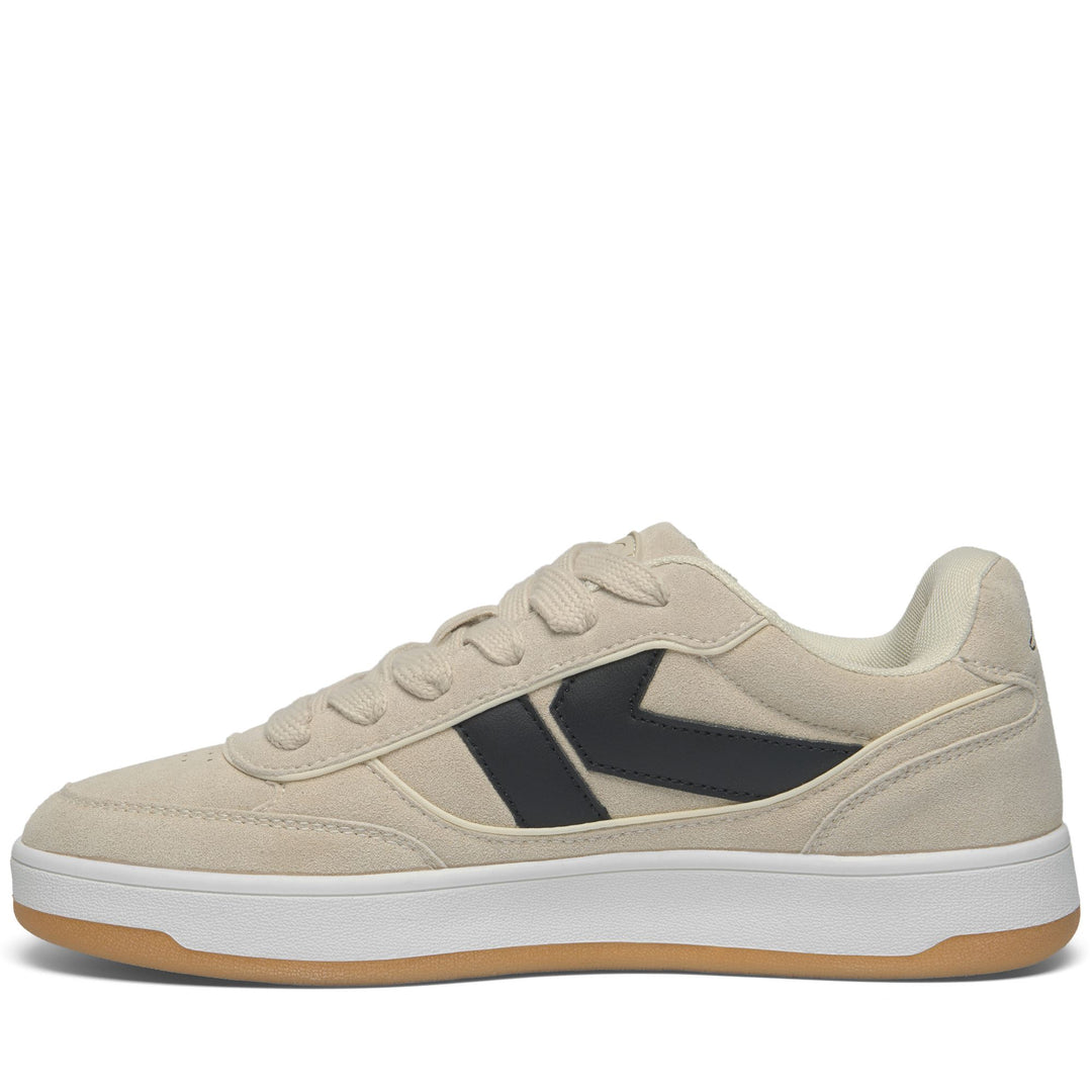White Unisex Low Cut Sneakers with Memory Foam Insole main