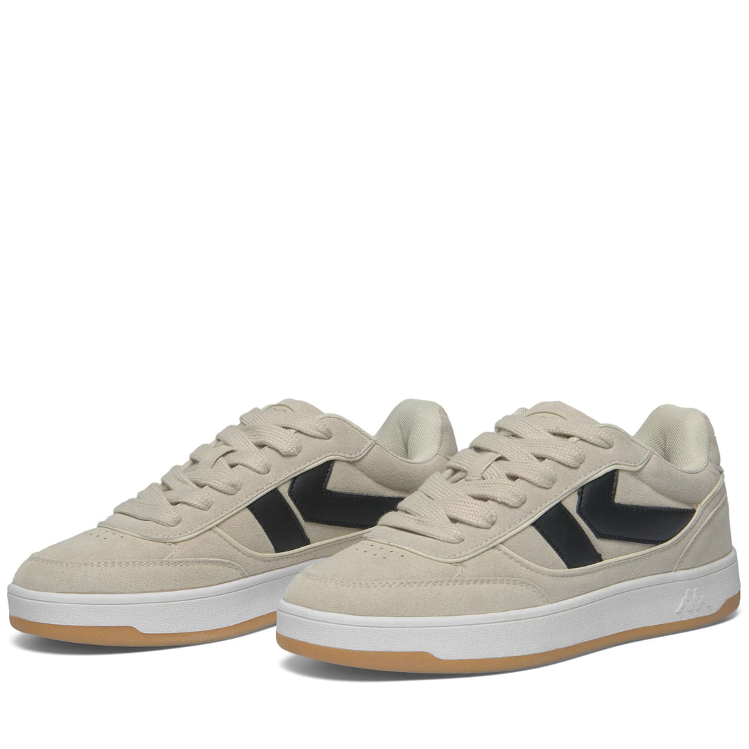 LOGO OLLIE - Sneakers - Low Cut - Unisex - White Asparagus-Black 01