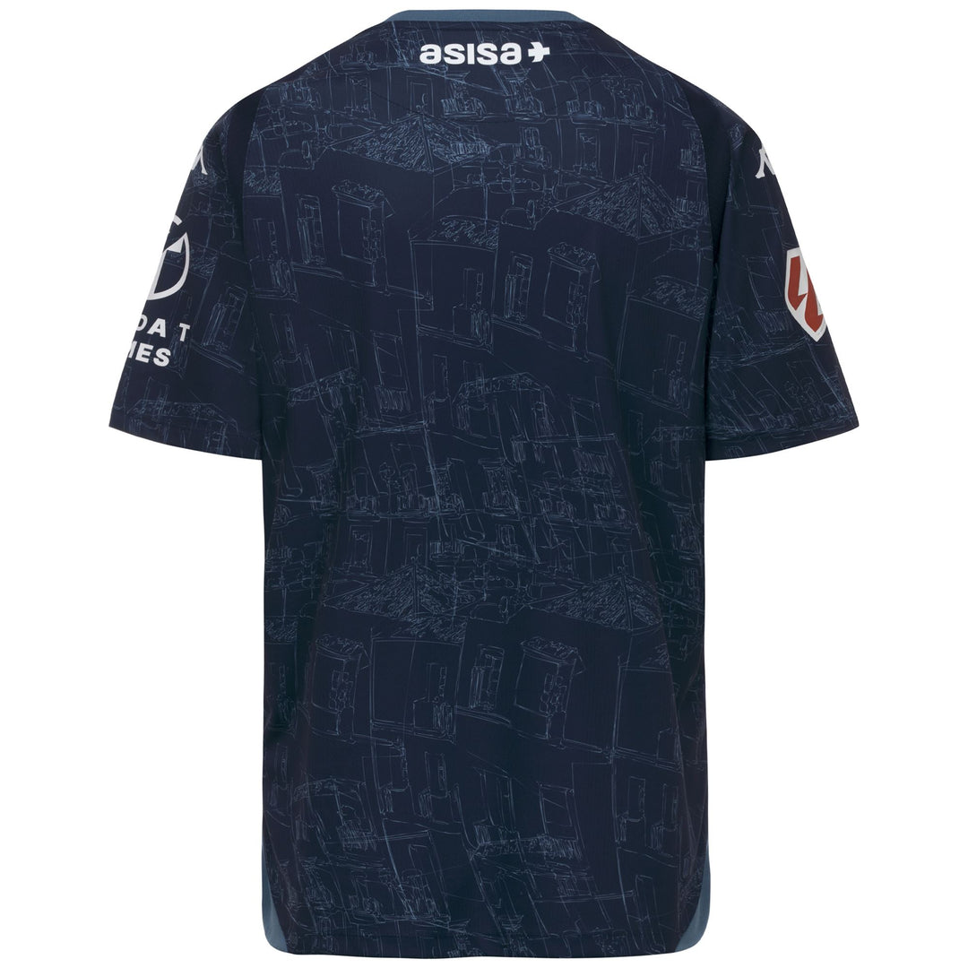 Blue Men's Regular Fit Recycled Polyester Game Shirt main