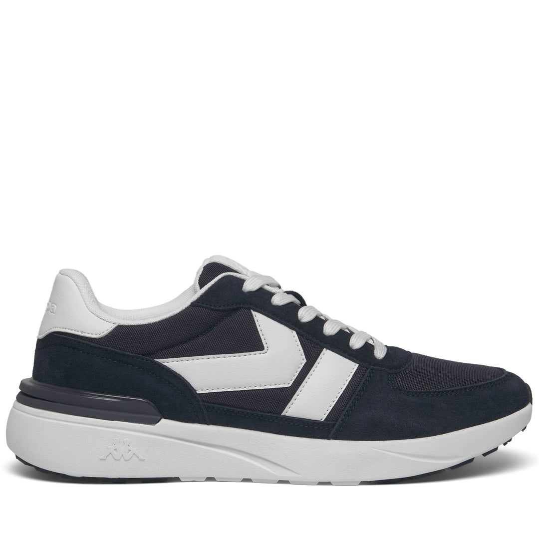 Zapatillas bajas unisex azules con plantillas de espuma viscoelástica. main