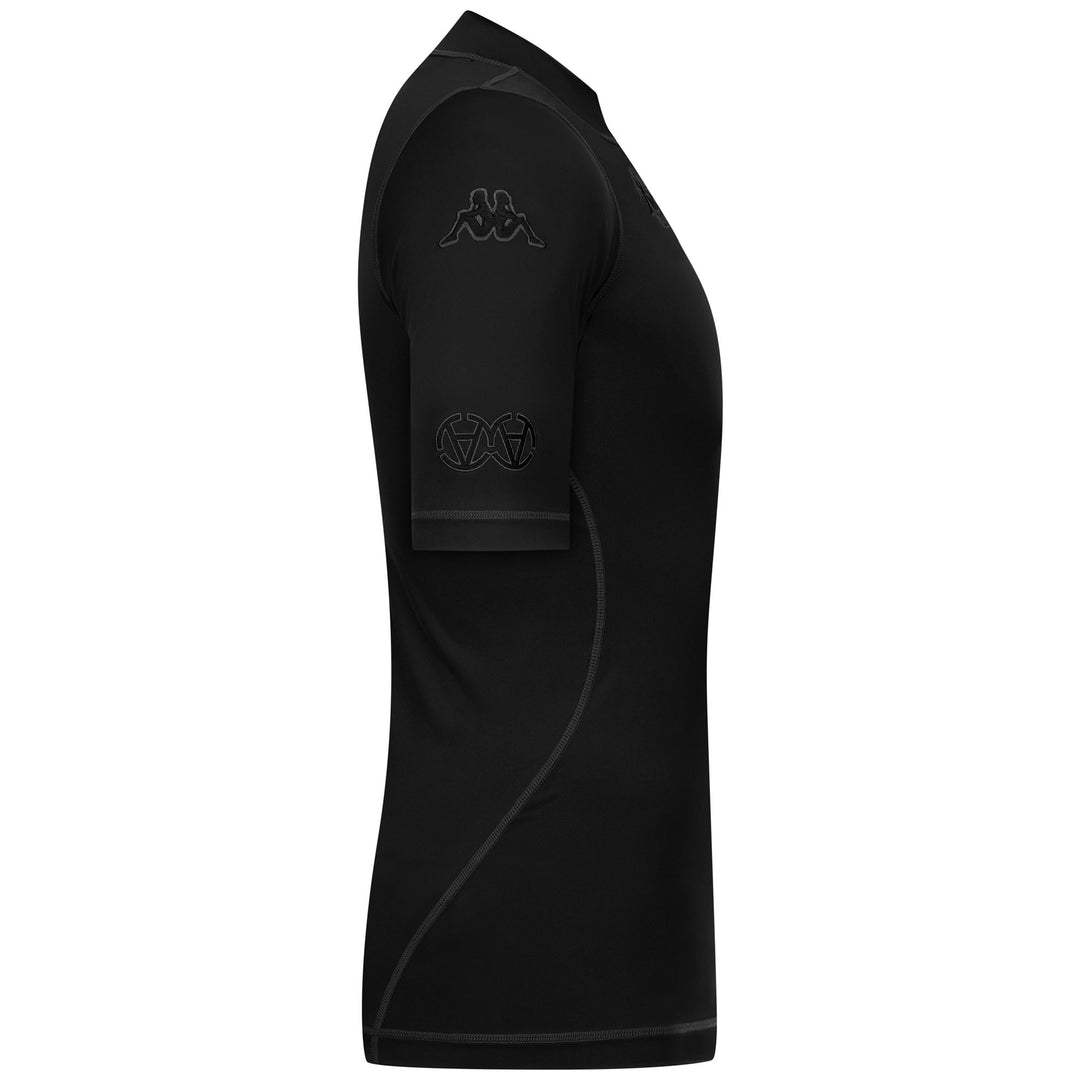 Black Men's Tight-Fitting Hyper-Elastic Football Jersey main