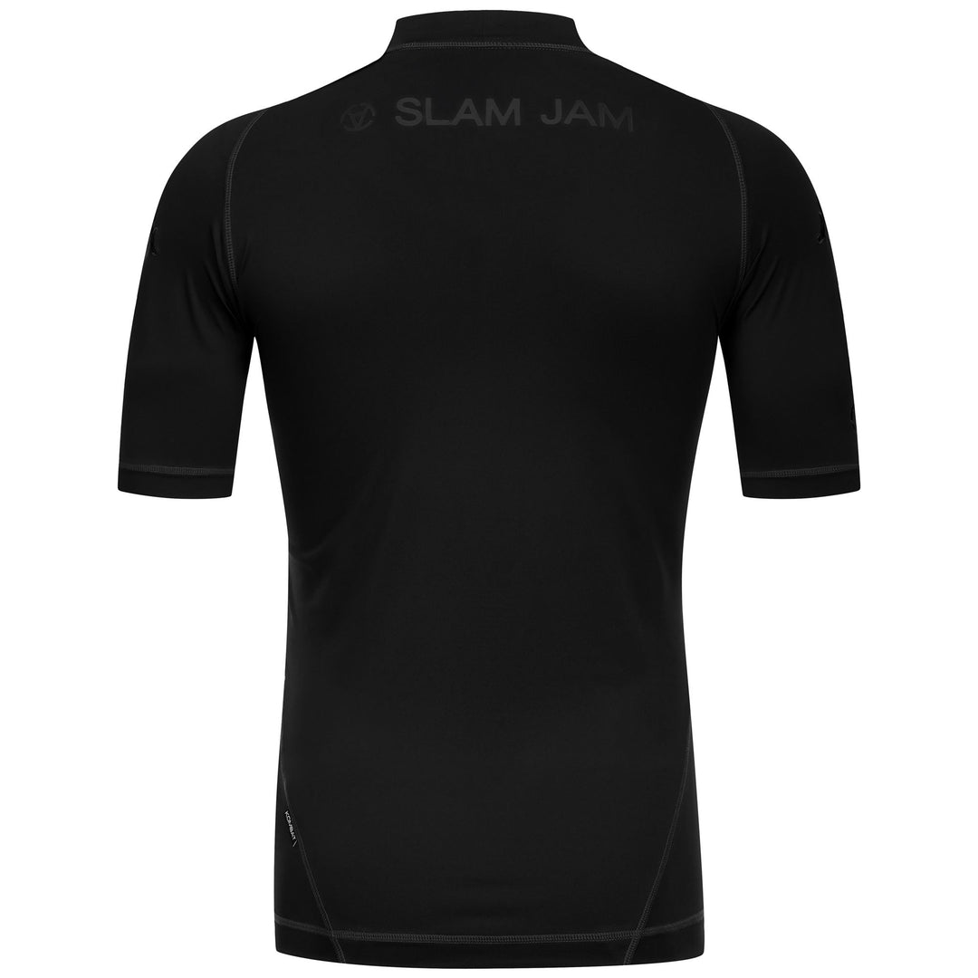 Camiseta deportiva negra de manga corta para hombre main