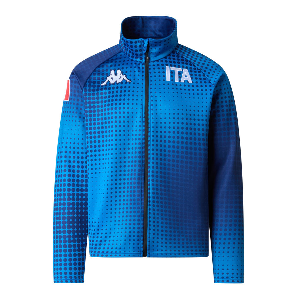 Blue Unisex Functional Fleece Sweater 02