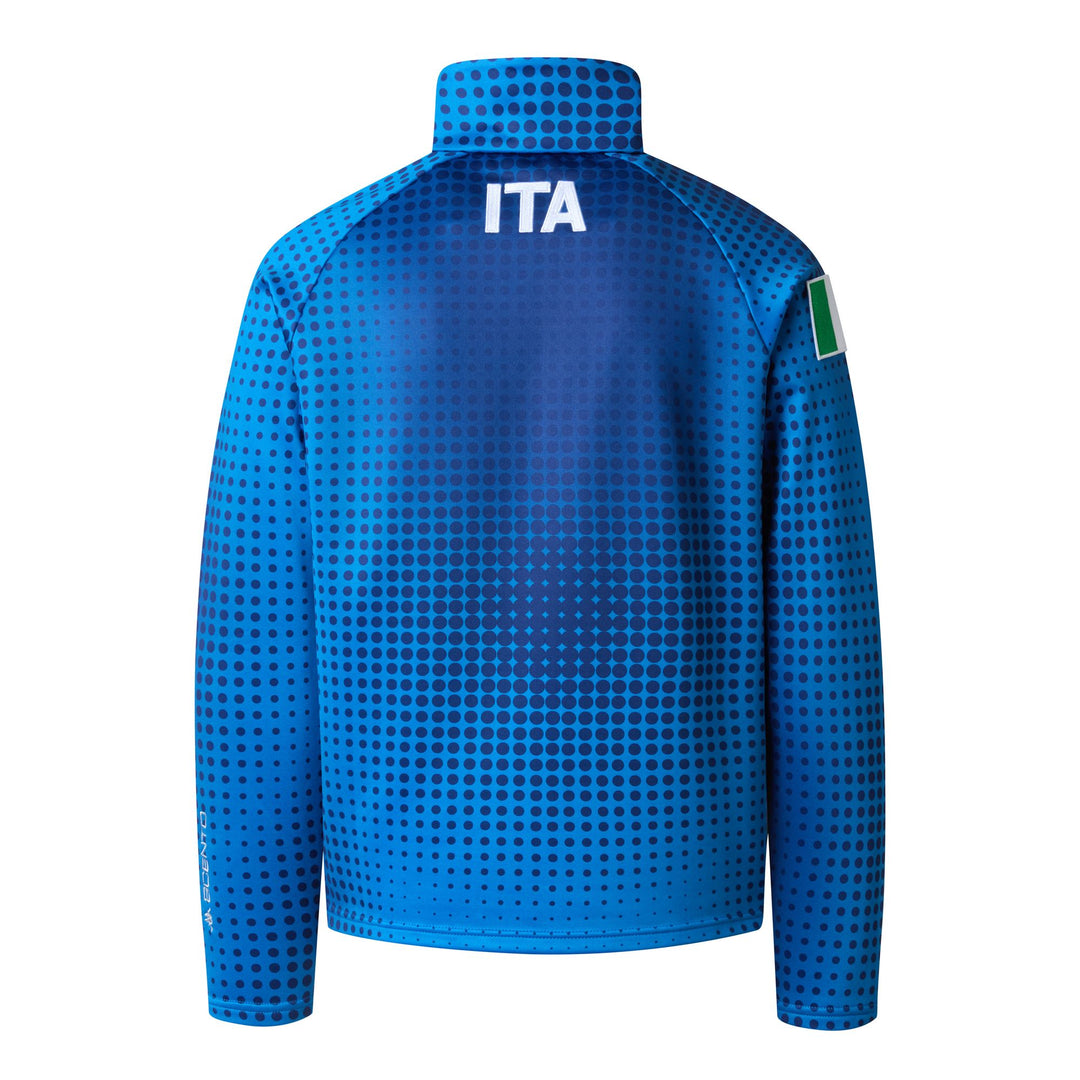 Blue Unisex Functional Fleece Sweater main