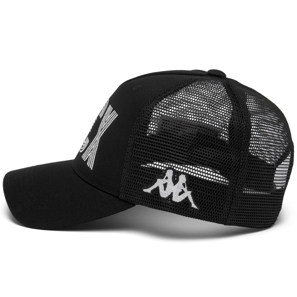 Bonnet de ski noir unisexe en maille polyester 02