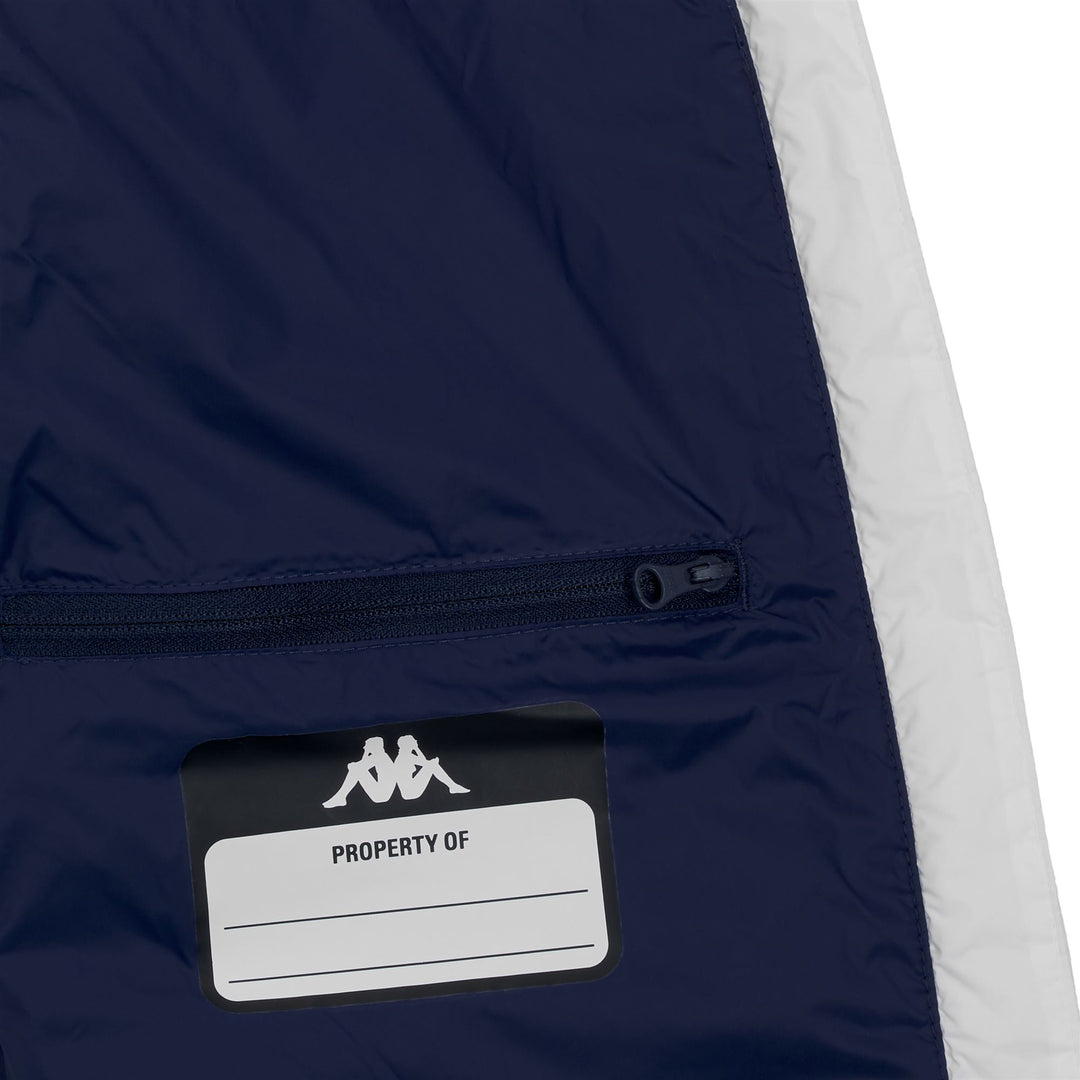 Gilet da sci unisex blu slim fit con tasche con cerniera main