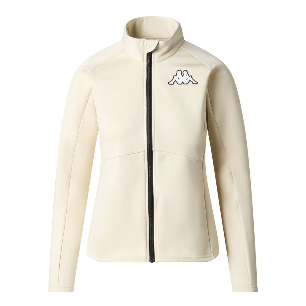 Beige Women's Slim Fit Functional Fleece Jumper 02