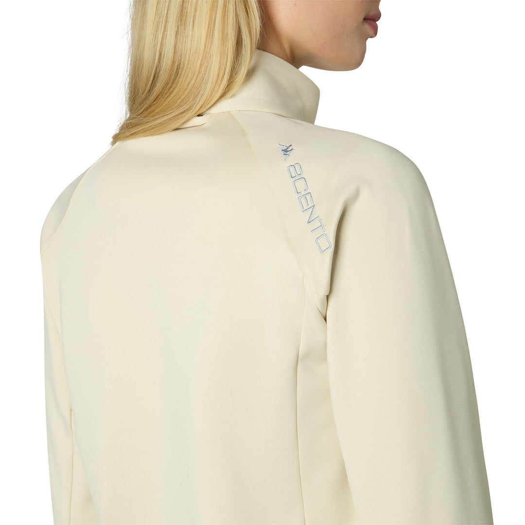 Beige Women's Slim Fit Functional Fleece Jumper main