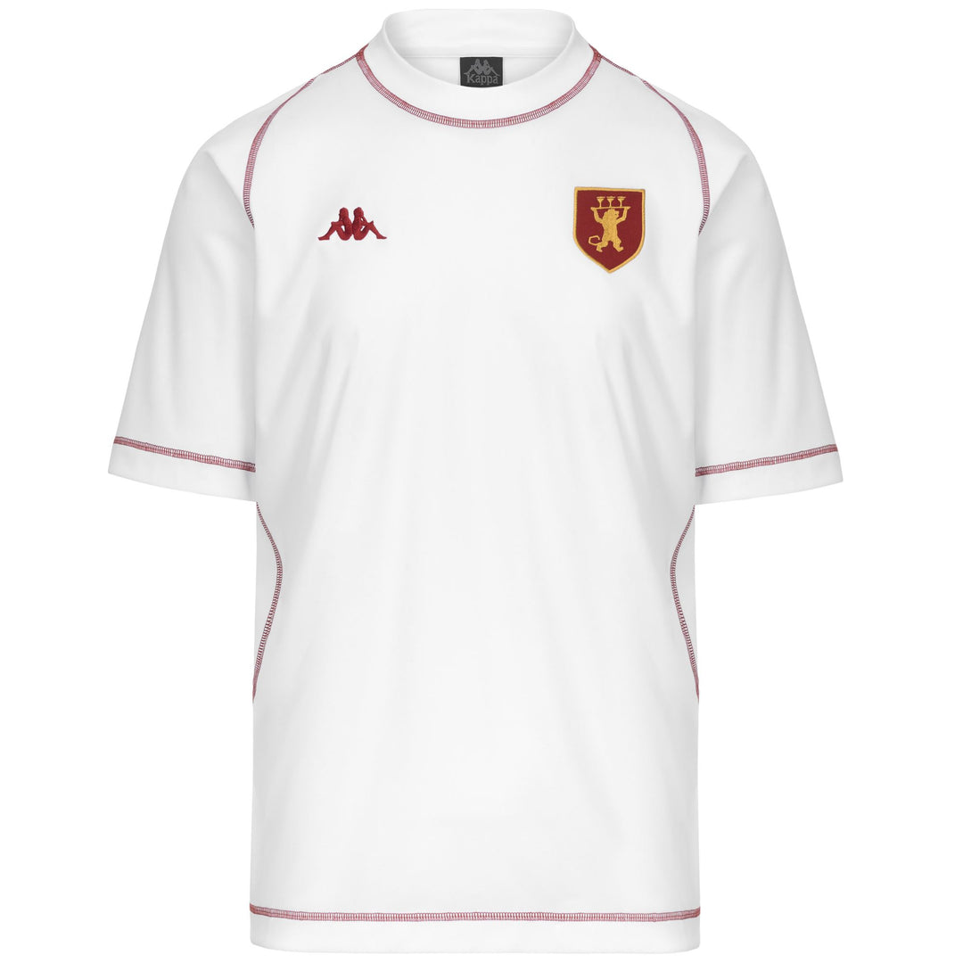 AUTHENTIC LEWIN BAR LEONE - Active Jerseys - T-Shirt - Man - White-RED SAVVY main