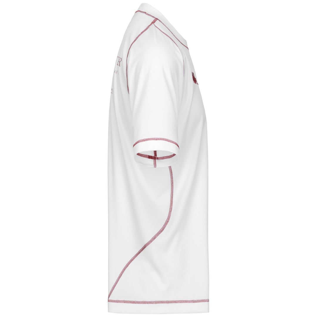 AUTHENTIC LEWIN BAR LEONE - Active Jerseys - T-Shirt - Man - White-RED SAVVY main