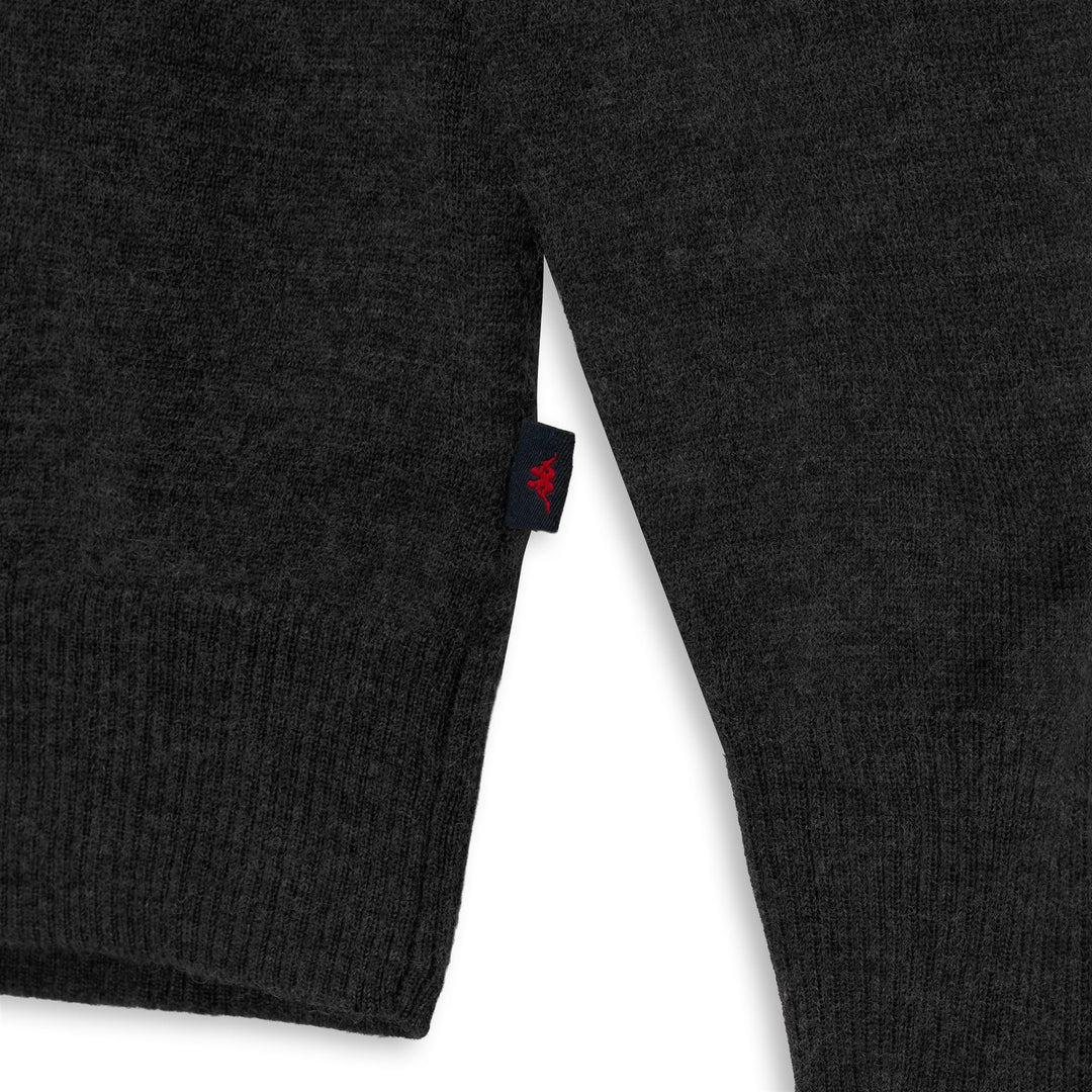 Grey Men's Slim Fit Merino Wool Turtleneck Pullover main