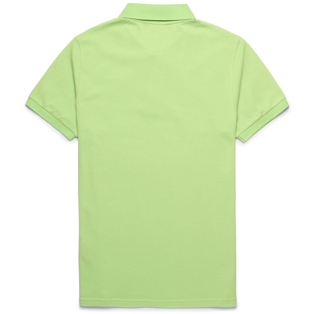 Green Men's Slim Fit Cotton Polo Shirt main
