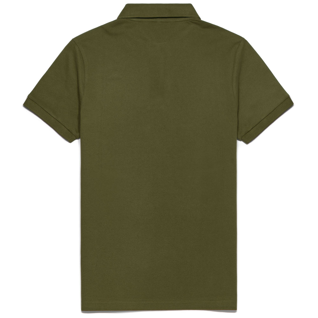 Olivine Green Men's Classic Cotton Polo Shirt main