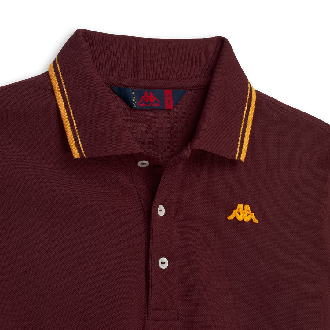 Red Men's Slim Fit Polo Shirt in Cotton main