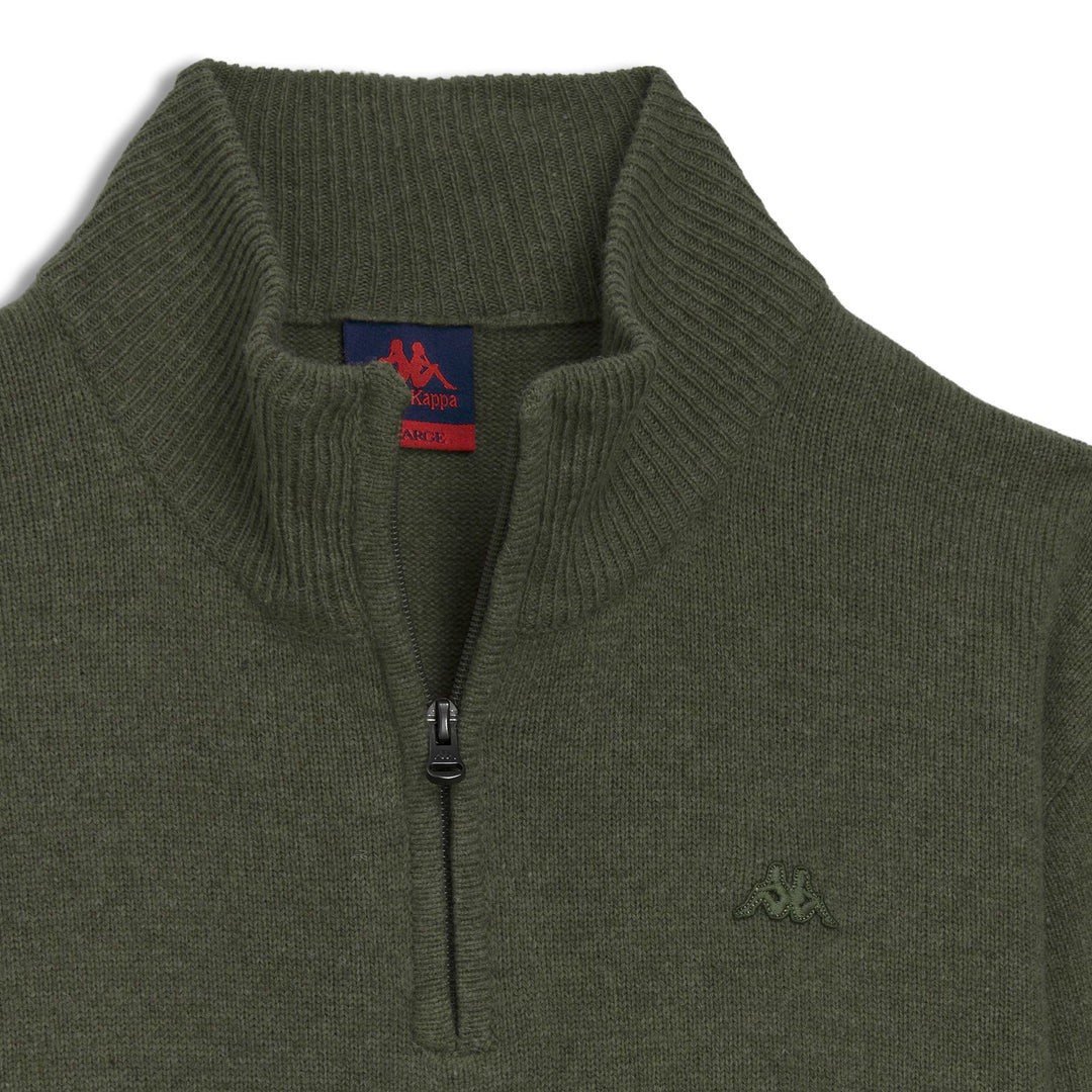 Green Men's Classic Fit Wool Pullover main