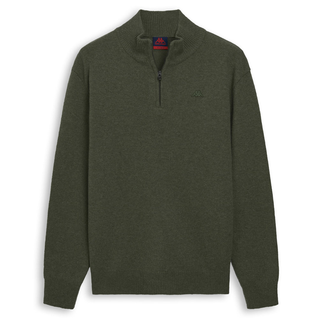 Green Men's Classic Fit Wool Pullover main