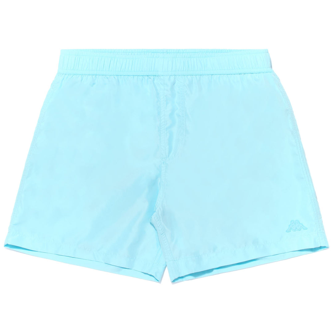 Costumi da Bagno Casual Uomo Verde Turchese con Slip Interno 01