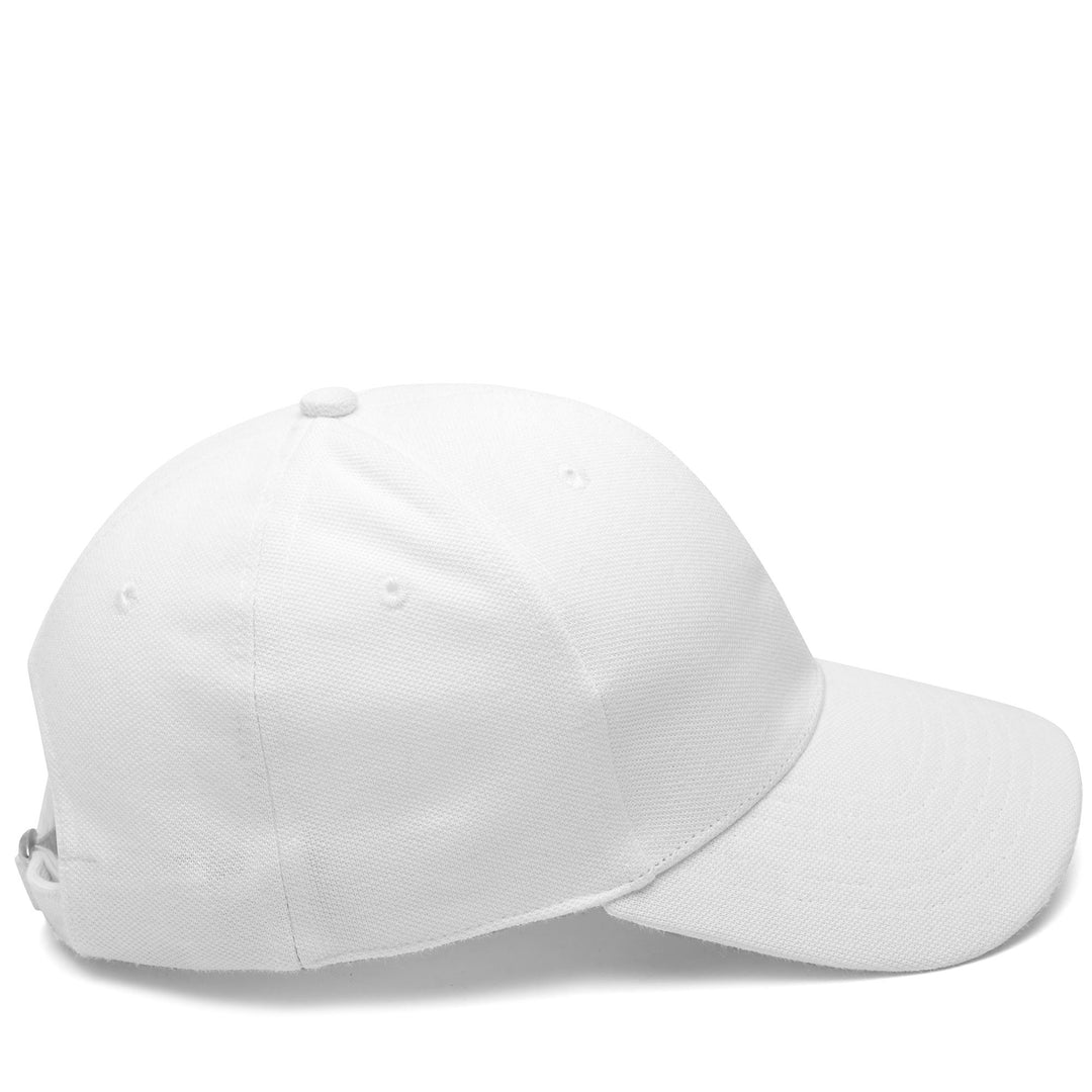 White Unisex Casual Cotton Baseball Cap main
