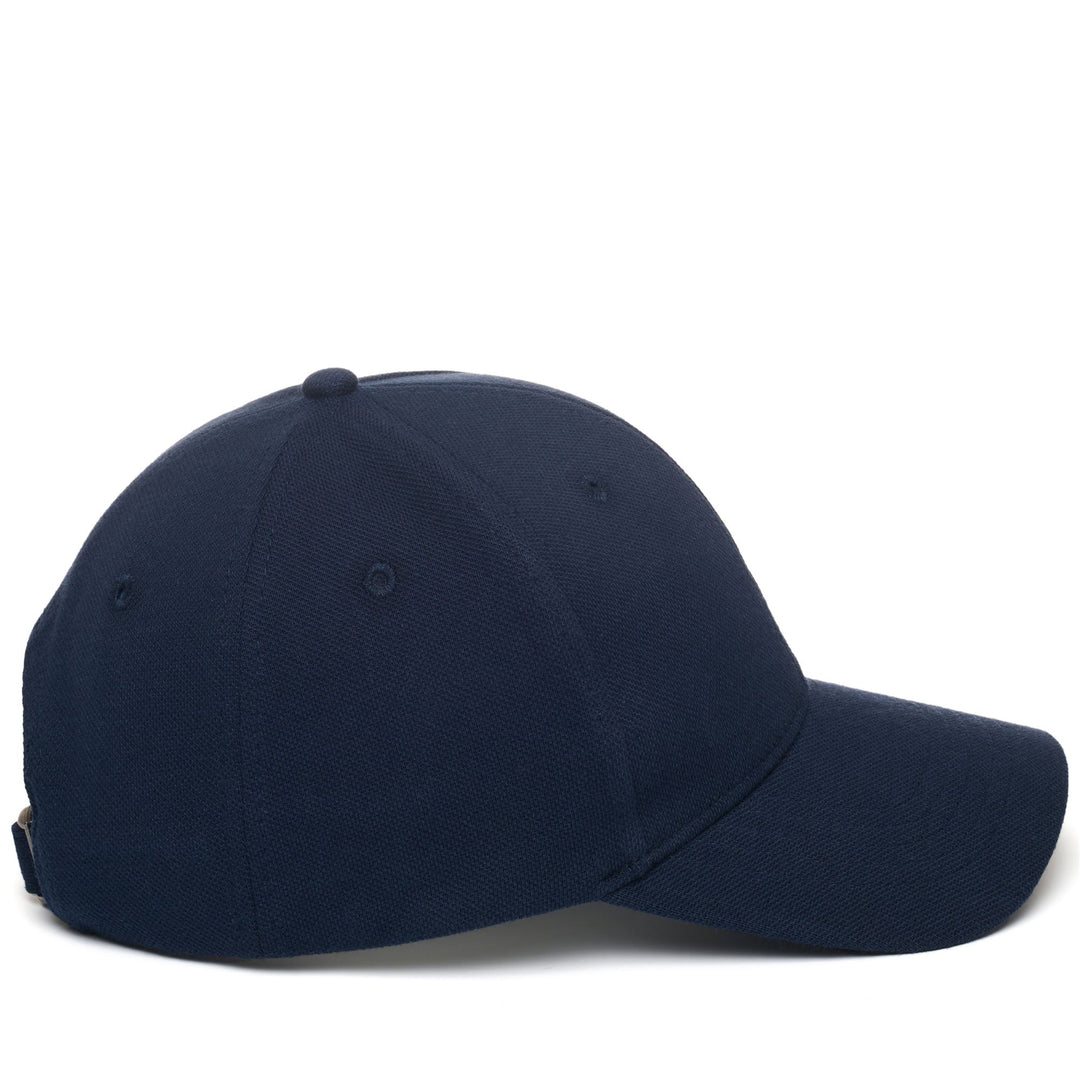 Gorra de béisbol unisex de algodón azul iris con hebilla ajustable main