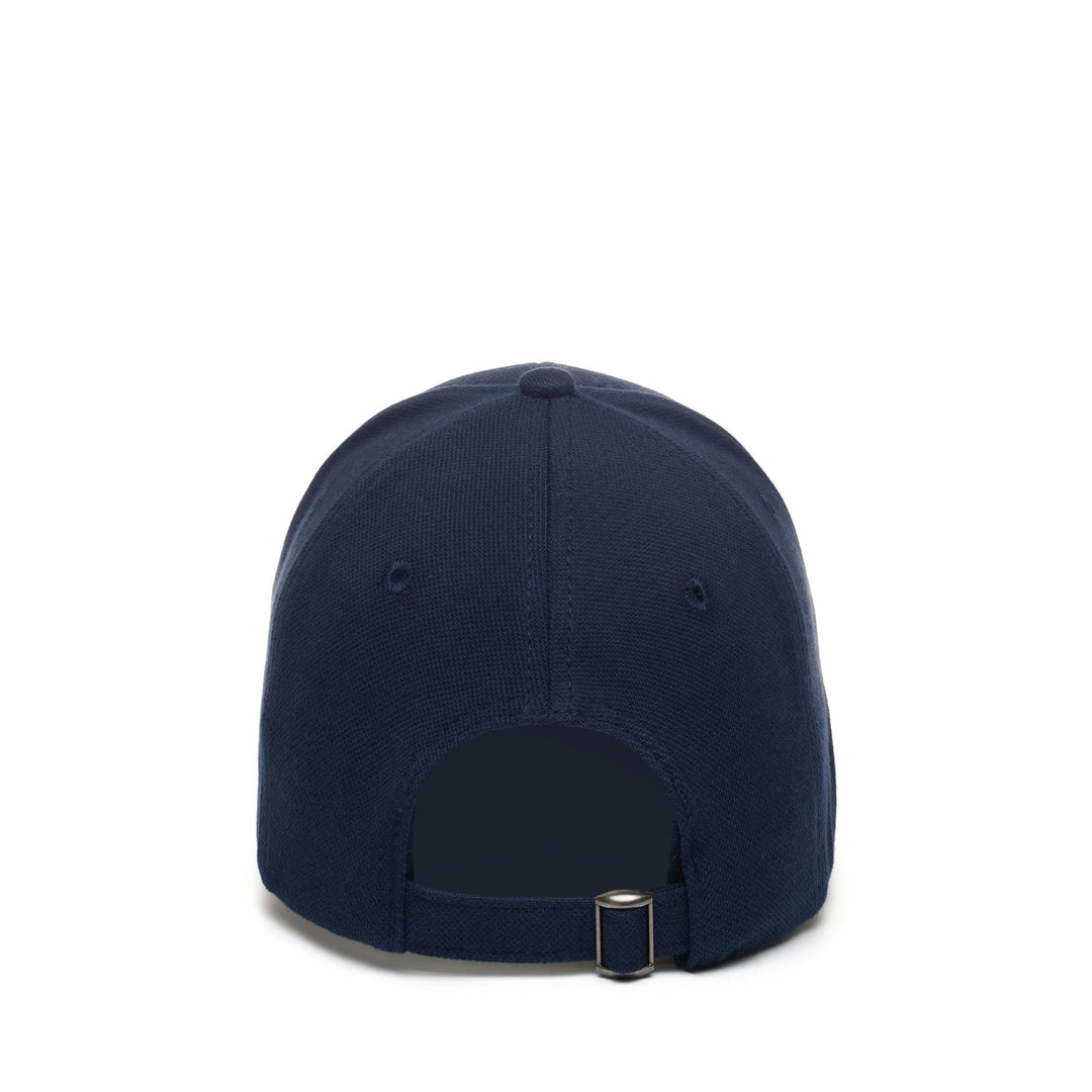 Gorra de béisbol unisex de algodón azul iris con hebilla ajustable main