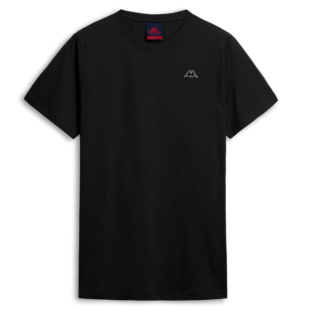 Black Men's Slim Fit Casual Cotton T-Shirt 01