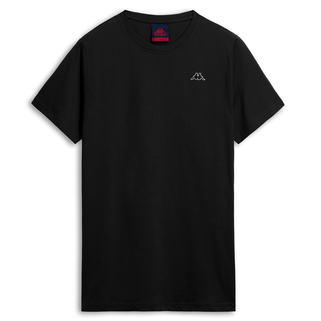 Black Men's Slim Fit Casual Cotton T-Shirt 01