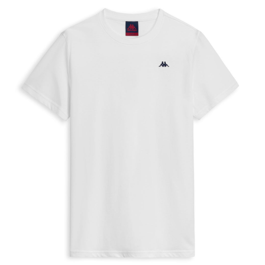 Men's Slim Fit White Casual Cotton T-Shirt 01