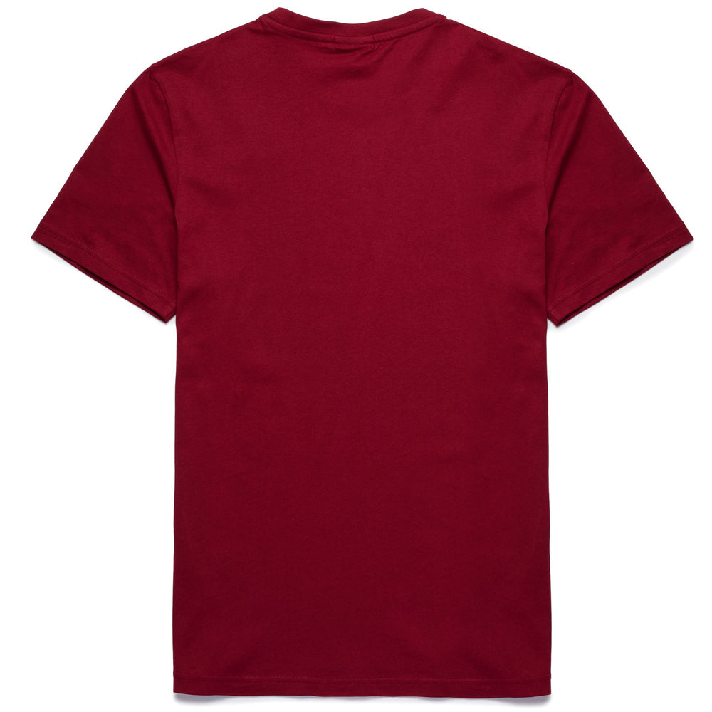 T-Shirt Classica Slim Fit Cotone Uomo Rosso Blu 02