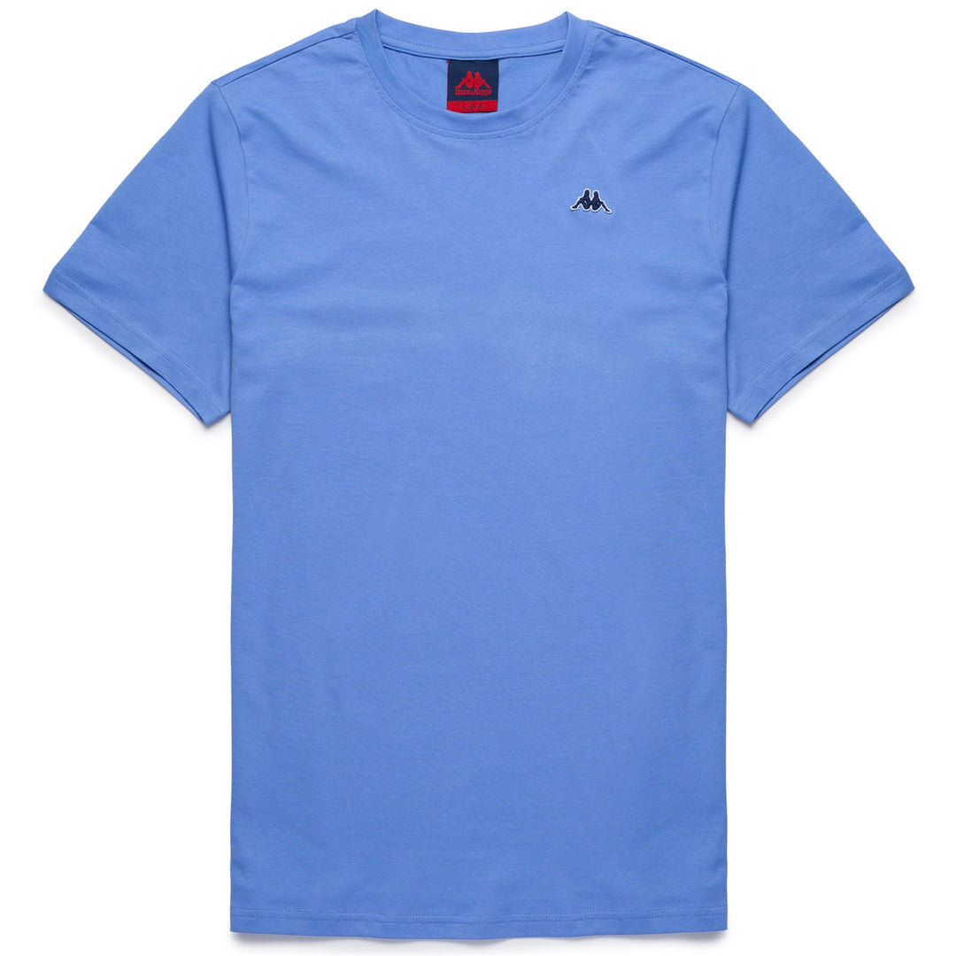 T-Shirt Classica Slim Fit in Cotone Uomo Blu Navy 01