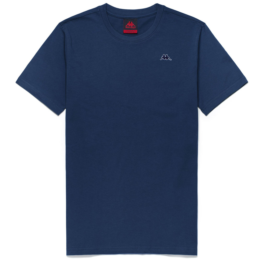 Cobalt Blue Men's Slim Fit Classic Cotton T-Shirt 01