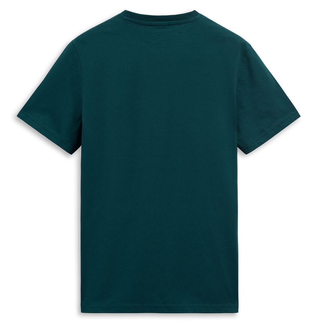 Green Men's Slim Fit Cotton T-Shirt with Omini Logo main