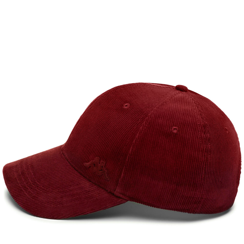 Cappellino da Baseball in Corduroy Rosso Uomo Port Royale 02