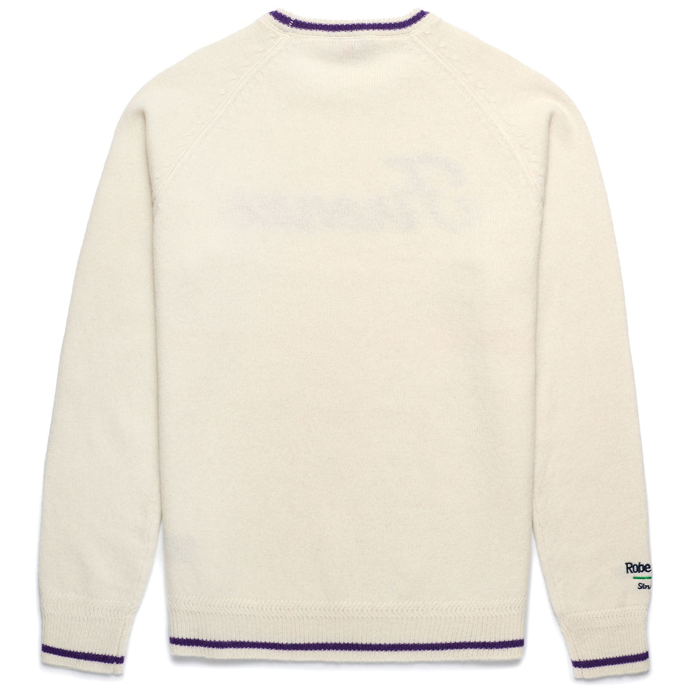 Pull en laine blanc pour homme, coupe ajustée, décontracté 02