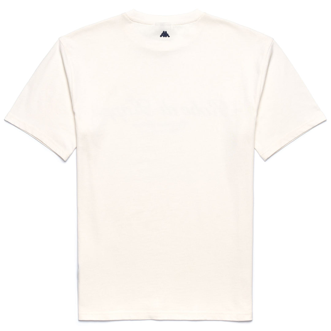 Beige Men's Regular Fit Cotton T-Shirt with Embroidery main