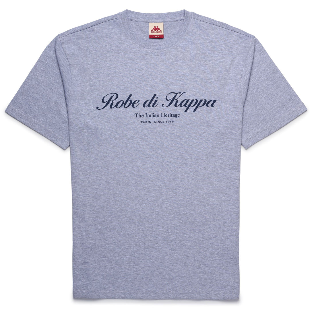 Grey Men's Casual T-Shirt with Embroidery 01