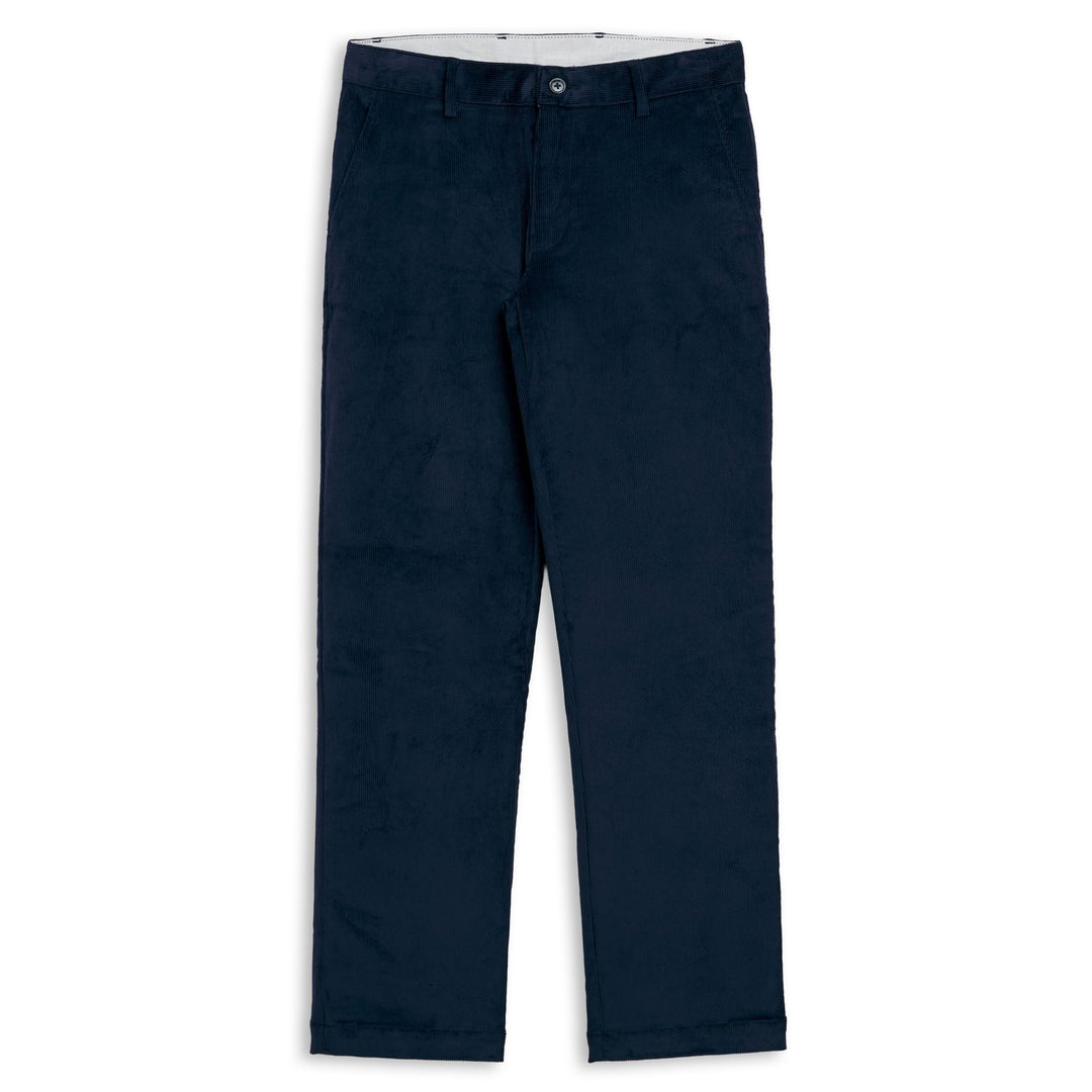 Blue Iris Men's Regular Fit Chino Pants in Stretch Corduroy main