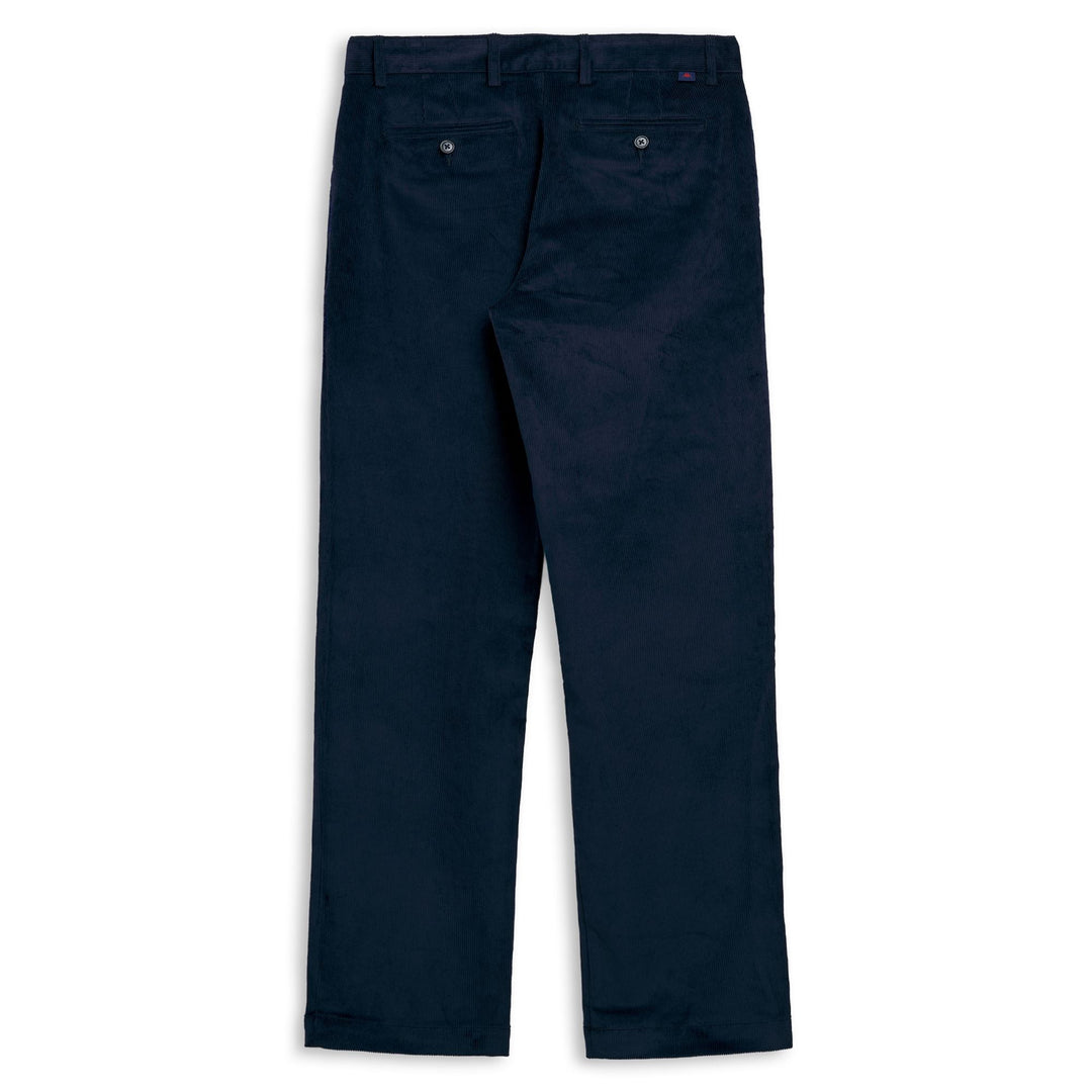 Blue Iris Men's Regular Fit Chino Pants in Stretch Corduroy main