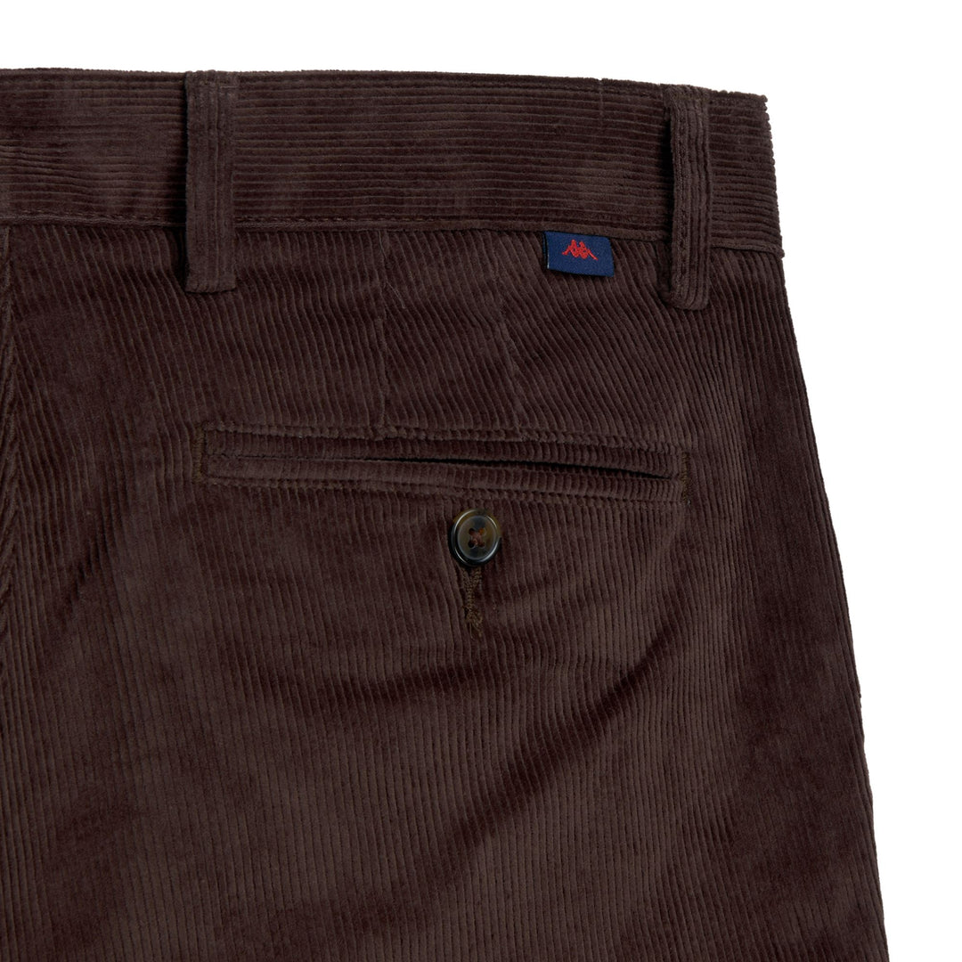 Brown Men's Regular Fit Stretch Corduroy Chino Pants main